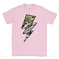 Bubblegum Pink Lightning Bolt Classic Tee - JahusDesignShop