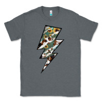 Charcoal Heather Lightning Bolt Classic Tee - JahusDesignShop