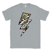 Heather Grey Lightning Bolt Classic Tee - JahusDesignShop