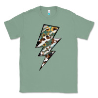 Sage Lightning Bolt Classic Tee - JahusDesignShop