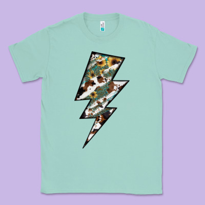 Lightning Bolt Classic Tee Designed By Jahusdesignshop