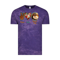 Cloud Purple Peace Love Guinea Pigs Vintage Tee - Bettercallsaul