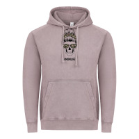 Vintage Zinc Feminine Camouflage Patterned Mom Skull Vintage Hoodie - Bettercallsaul