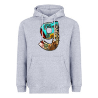 Heather Grey farm life alphabet lowercase letters g Heavyweight Hoodie - BundleAndBundleShop