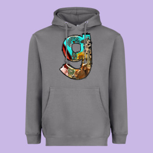Farm Life Alphabet Lowercase Letters G Heavyweight Hoodie Designed By Bundleandbundleshop