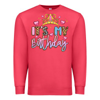 Cardinal its my birthday la Premium Sweatshirt - LillyAllenDesigns