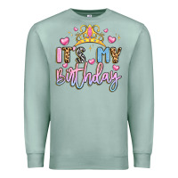 Seafoam its my birthday la Premium Sweatshirt - LillyAllenDesigns