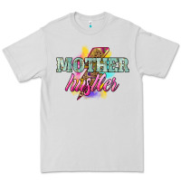 Dove Grey mother hustler lightning bolt Premium Tee - NancyCooperArtShop