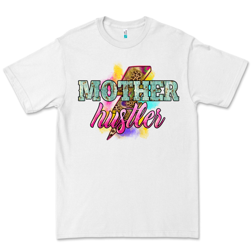Mother Hustler Lightning Bolt Premium Tee by NancyCooperArtShop | Teevron