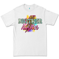 White mother hustler lightning bolt Premium Tee - NancyCooperArtShop