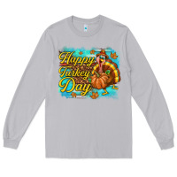 Moon Dust Happy Turkey Day Long Sleeve Tee - texasbilliewilder