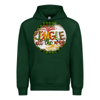 Forest Green Christmas Jingle Urban Hoodie - Artiststas