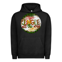 Pigment Black Christmas Jingle Urban Hoodie - Artiststas