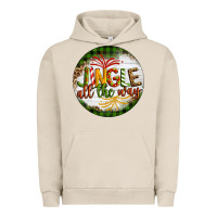 Pigment French Oak Christmas Jingle Urban Hoodie - Artiststas