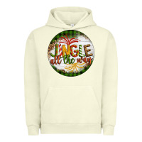 Pigment Pistachio Christmas Jingle Urban Hoodie - Artiststas