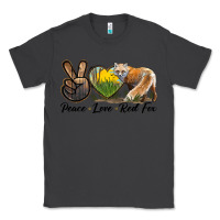 Smoke Peace Love Red Fox Classic Tee - LillyAllenDesigns