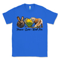 True Royal Peace Love Red Fox Classic Tee - LillyAllenDesigns