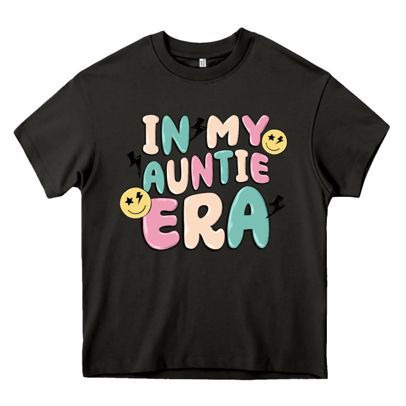 In My Auntie Era Heavy Core Tee by MaliasSmallBusiness | Teevron
