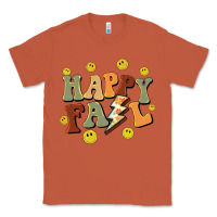 Copper happy fall smiley face Classic Tee - BarkalooDesign