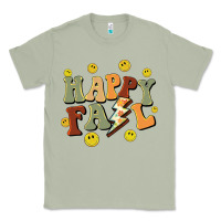 Matcha happy fall smiley face Classic Tee - BarkalooDesign