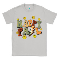 Moon Dust happy fall smiley face Classic Tee - BarkalooDesign
