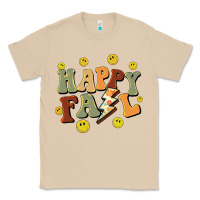 Mushroom happy fall smiley face Classic Tee - BarkalooDesign