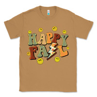 Toasted Coconut happy fall smiley face Classic Tee - BarkalooDesign