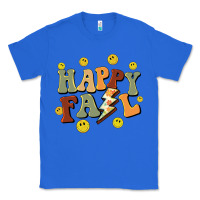 Happy Fall Smiley Face Classic Tee | Teevron