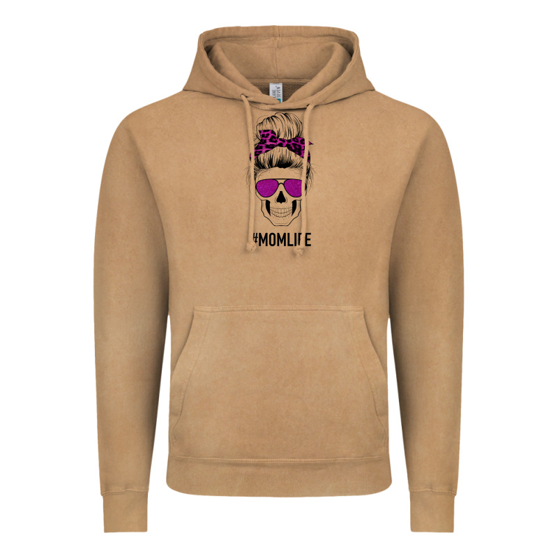 Purple Glitter, Leopard Patterned Mom Skull Vintage Hoodie by Bettercallsaul | Teevron