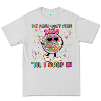 Dove Grey the party don t start til i drop in Premium Tee - MaliasSmallBusiness