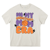 Cream in my basketball mom era Heavy Core Tee - MaliasSmallBusiness