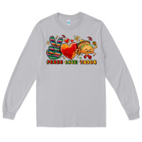 Moon Dust Peace love tacos Long Sleeve Tee - NancyCooperArtShop