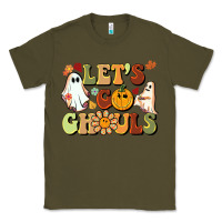 Army Green halloween lets go ghouls Classic Tee - BarkalooDesign