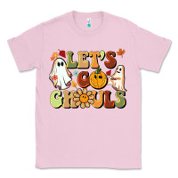 Bubblegum Pink halloween lets go ghouls Classic Tee - BarkalooDesign