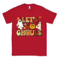 Red halloween lets go ghouls Classic Tee - BarkalooDesign