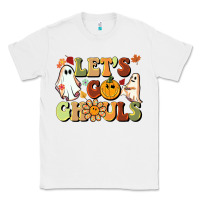 White halloween lets go ghouls Classic Tee - BarkalooDesign