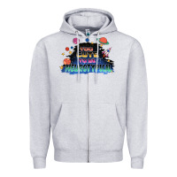 Heather Grey Too cute to be neurotypical Zipper Hoodie - FaDigitalArtStudio