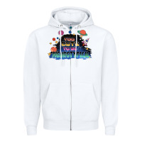 White Too cute to be neurotypical Zipper Hoodie - FaDigitalArtStudio