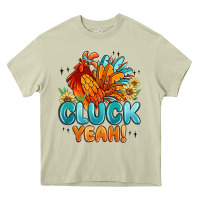 Mossy cluck yeah Heavy Core Tee - MaliasSmallBusiness