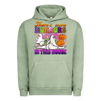 Pigment Oil Green theres some horrors in this house Urban Hoodie - Artiststas