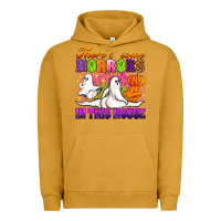 Pigment Peanut Butter theres some horrors in this house Urban Hoodie - Artiststas