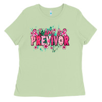 Matcha i am a previvor Ladies Tee - NancyCooperArtShop