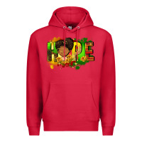 Cardinal Hope Juneteenth Premium Hoodie - FaDigitalArtStudio