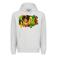 Dove Grey Hope Juneteenth Premium Hoodie - FaDigitalArtStudio