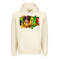 Sandshell Hope Juneteenth Premium Hoodie - FaDigitalArtStudio