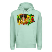 Seafoam Hope Juneteenth Premium Hoodie - FaDigitalArtStudio