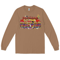 Toasted Coconut Mexican Mom Long Sleeve Tee - NancyCooperArtShop