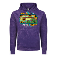 Cloud Purple Kansas map sunflower catus serape Vintage Hoodie - RanaPortraitStore