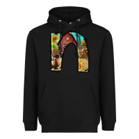 Black farm life alphabet lowercase letters n Heavyweight Hoodie - BundleAndBundleShop