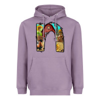 Lavender farm life alphabet lowercase letters n Heavyweight Hoodie - BundleAndBundleShop